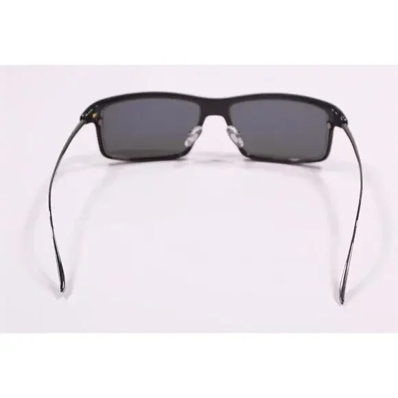 Kiton Titanium Ischia Dark Brown Luxury Rectangular Sunglasses Made in Japan